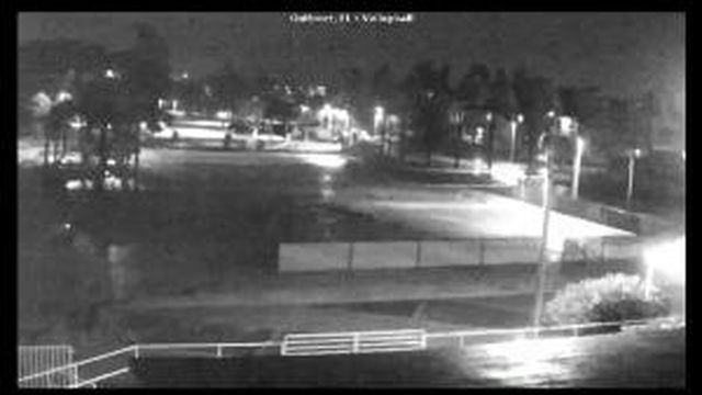 Gulfport, FL South Shore Blvd Volleyball Webcam Recording Colin Approach (2016)