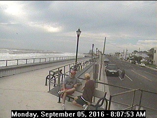 Hurricanetrack.com Mark Sudduth Tower Cam, NJ Hermine (2016)