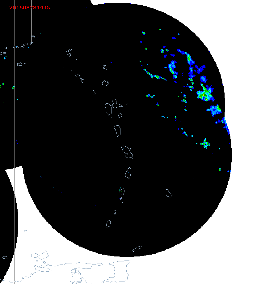 Barbados Weather Caribbean Radar Mosaic Animation for 99L Aug 2016 Approach