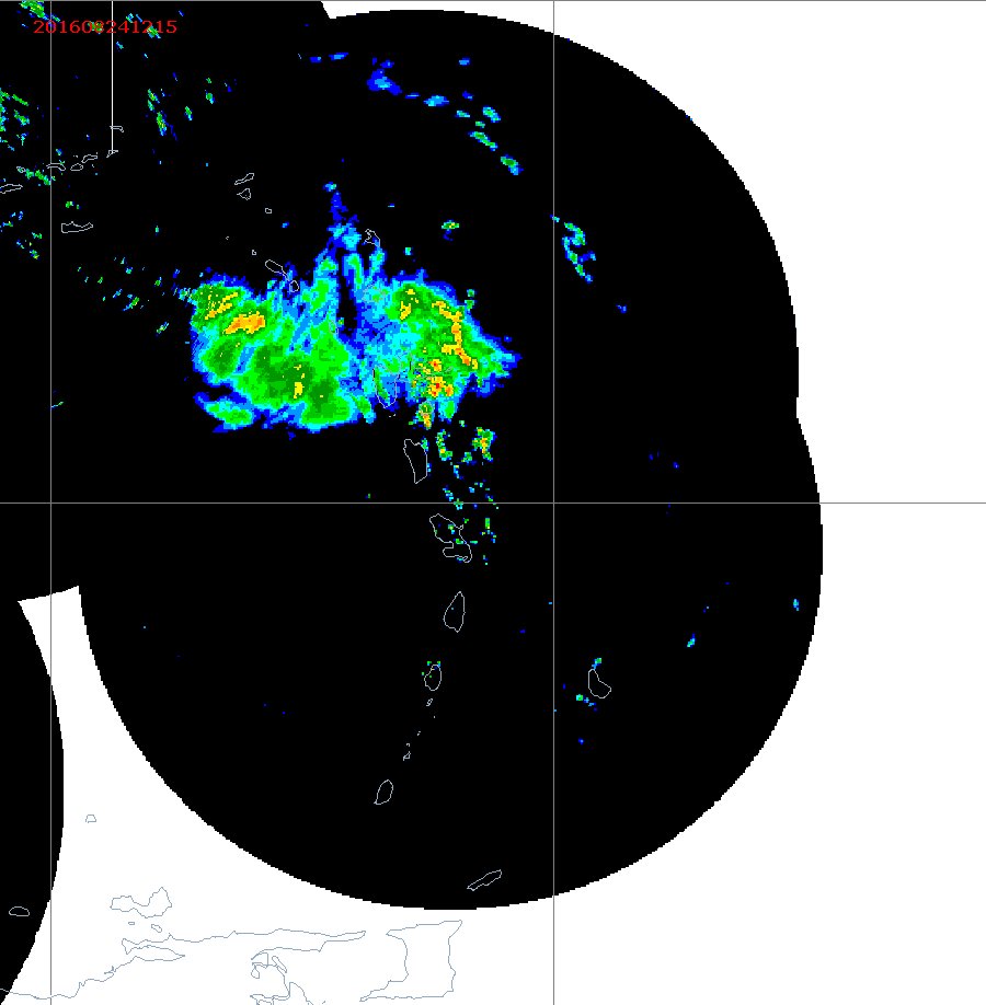 Barbados Weather Caribbean Radar Mosaic Animation for 99L Aug 2016 Approach