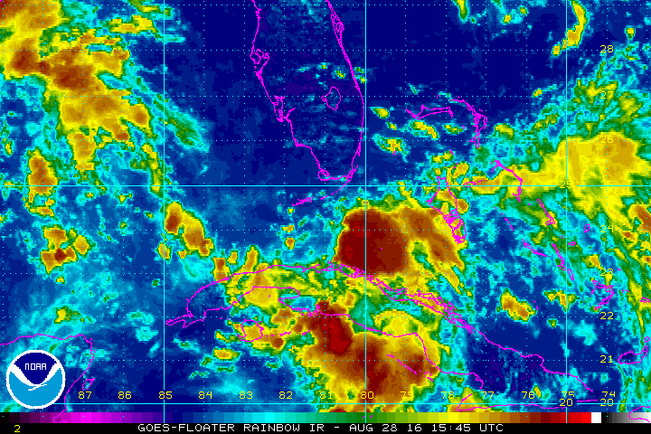 Floatring Recording for 99L (Aug 2016)