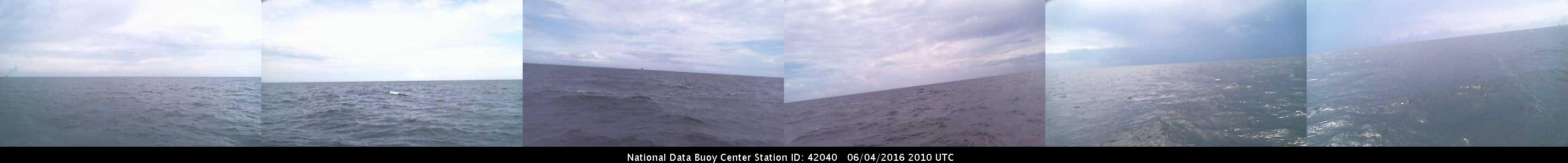 Buoy Camera off Yucaan for 93L (June 2016) 120 NM ESE of Cozumel, MX