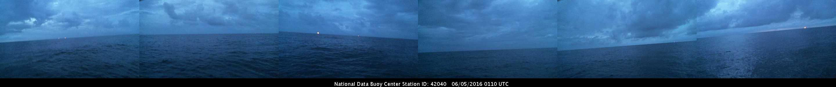 Buoy Camera off Yucaan for 93L (June 2016) 120 NM ESE of Cozumel, MX