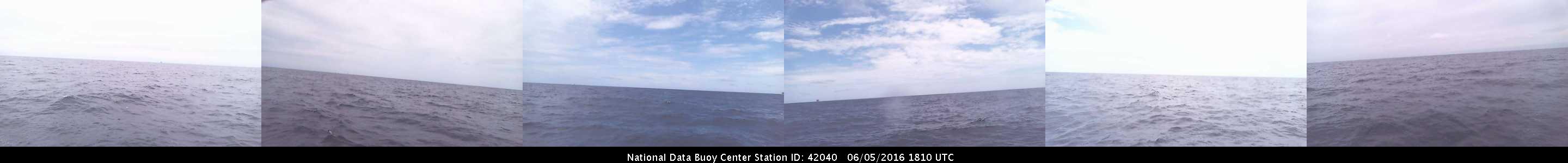 Buoy Camera off Yucaan for 93L (June 2016) 120 NM ESE of Cozumel, MX