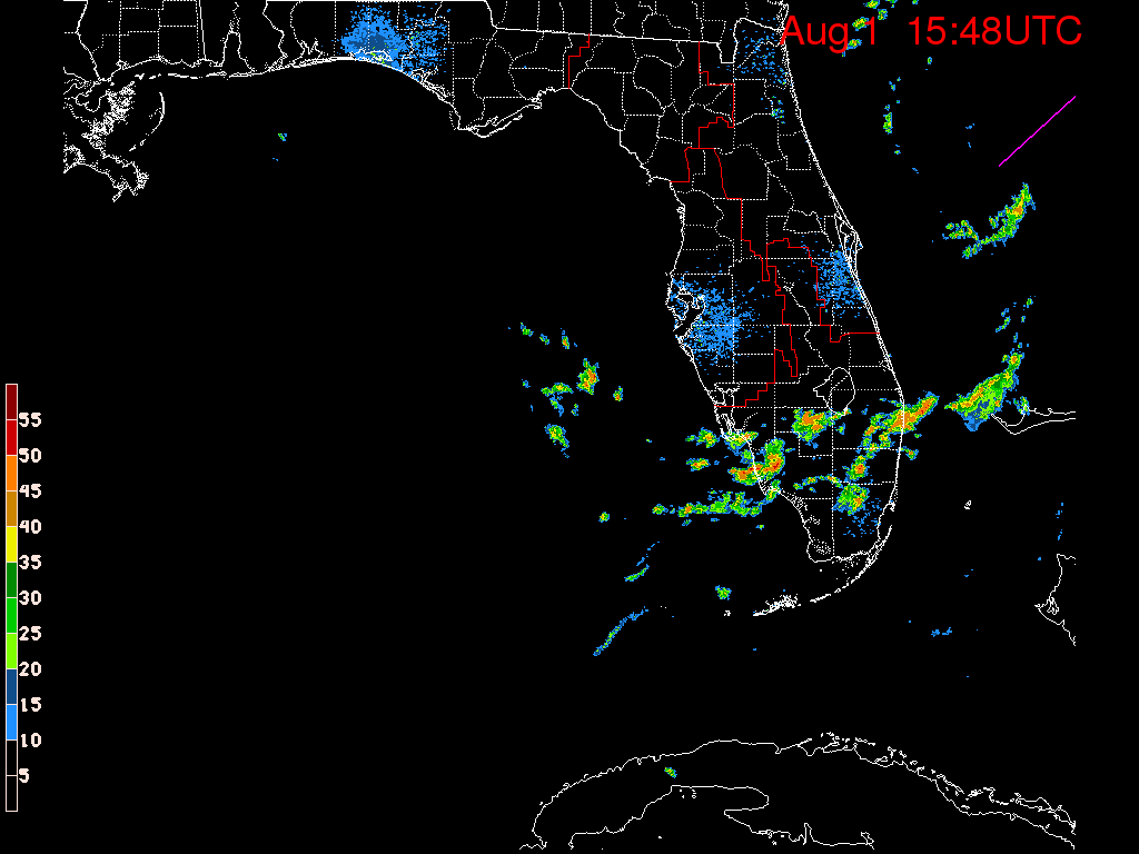 Florida Radar Recording From SFWMD for Emily (2017) Florida Approach Florida Radar Recording From SFWMD for Emily (2017) Florida Approach