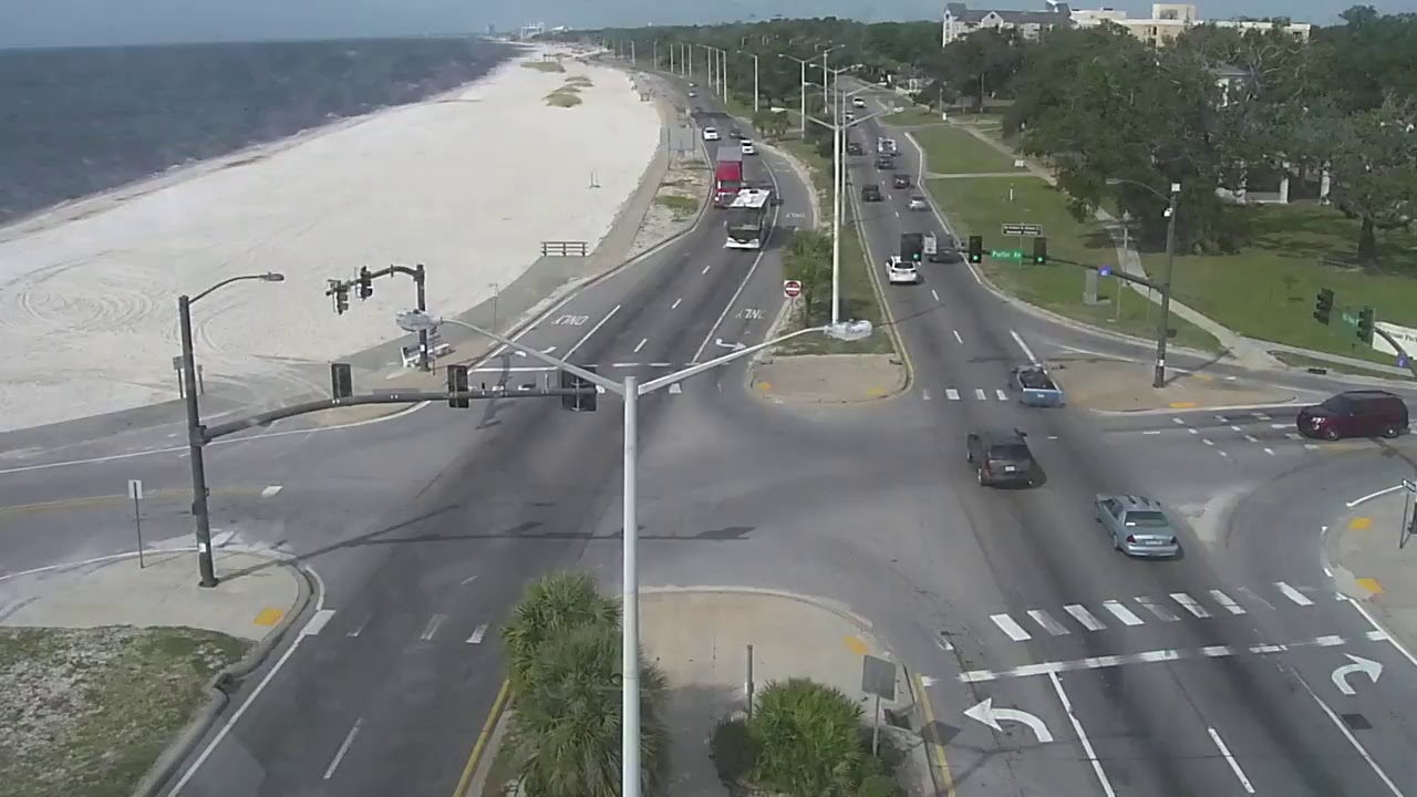Biloxi Lighthouse Camera Recording of Nate (2017) Approach