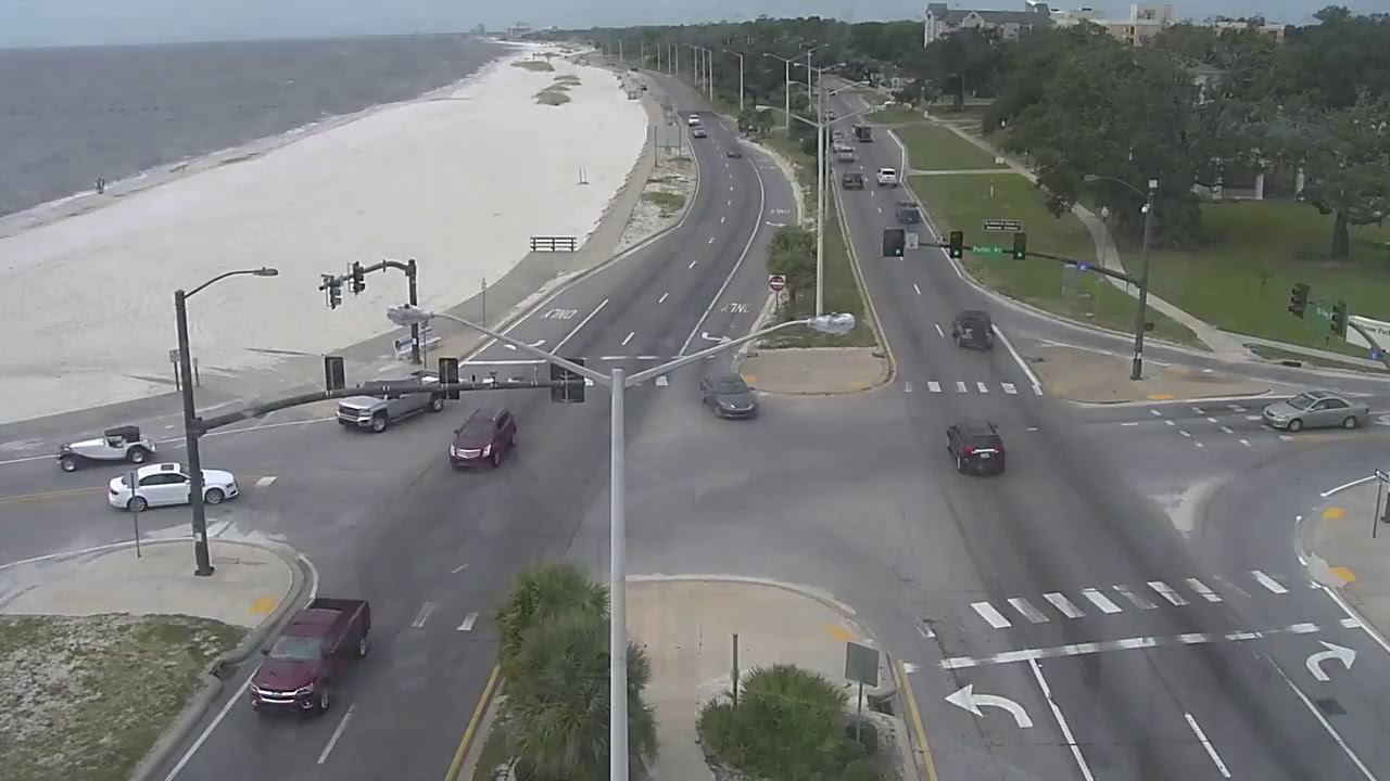 Biloxi Lighthouse Camera Recording of Nate (2017) Approach