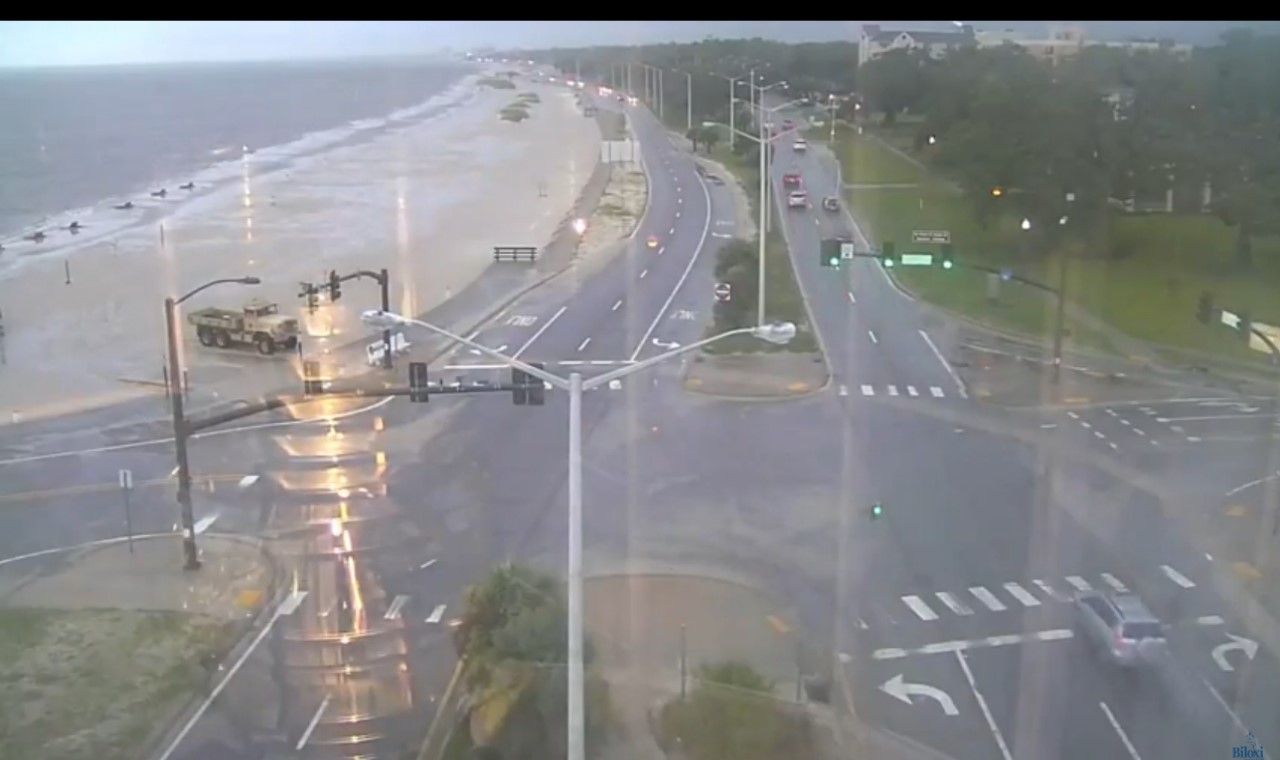 Biloxi Lighthouse Camera Recording of Cindy (2017) Approach Biloxi Lighthouse Camera Recording of Cindy (2017) Approach