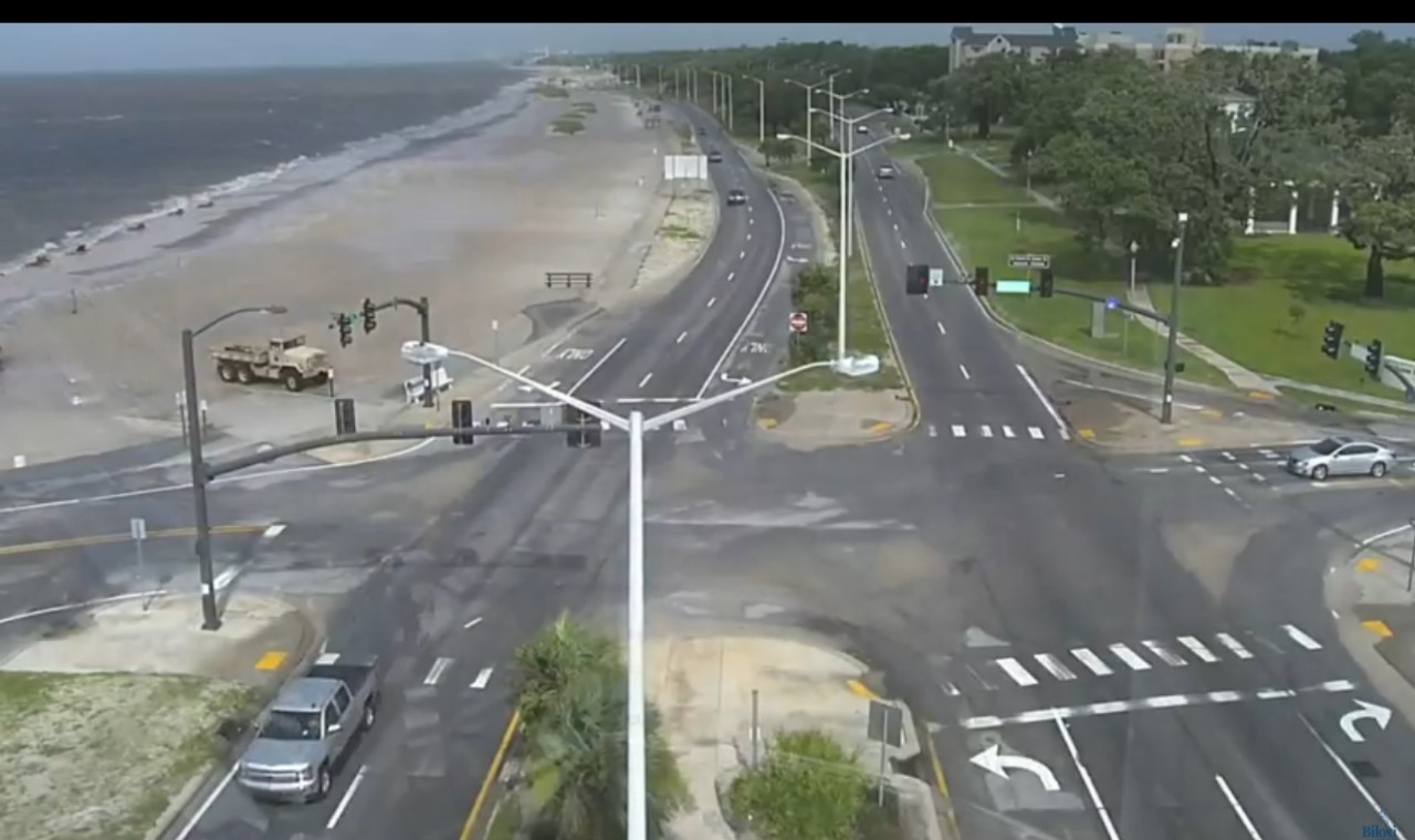 Biloxi Lighthouse Camera Recording of Cindy (2017) Approach