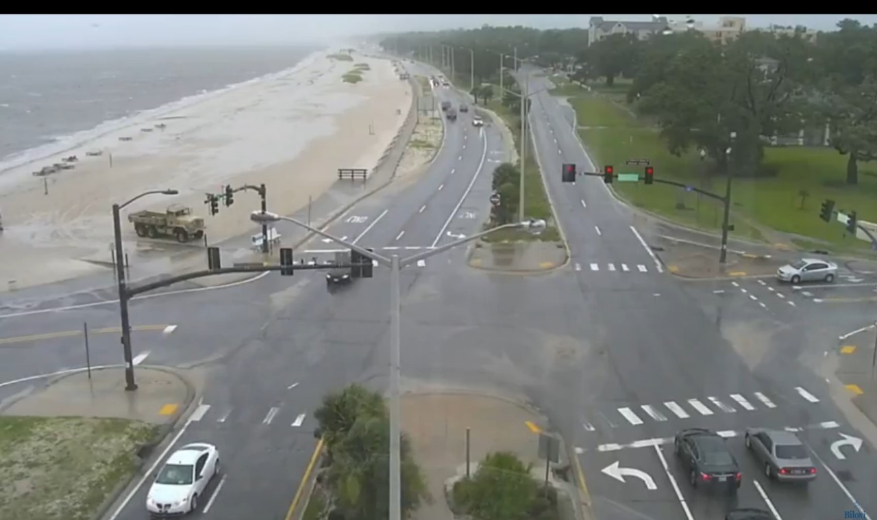 Biloxi Lighthouse Camera Recording of Cindy (2017) Approach