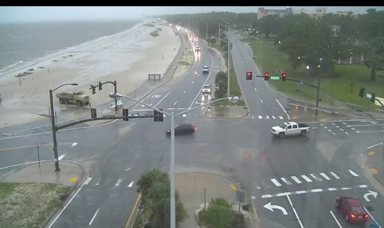 Biloxi Lighthouse Camera Recording of Cindy (2017) Approach
