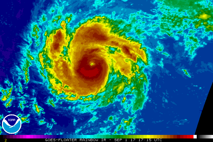 Floater Satellite Recording for Irma (2017)