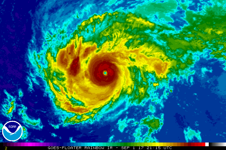 Floater Satellite Recording for Irma (2017)