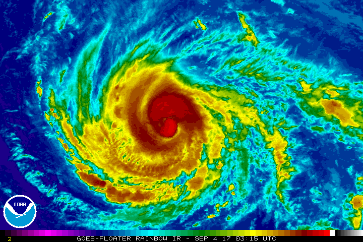 Floater Satellite Recording for Irma (2017)