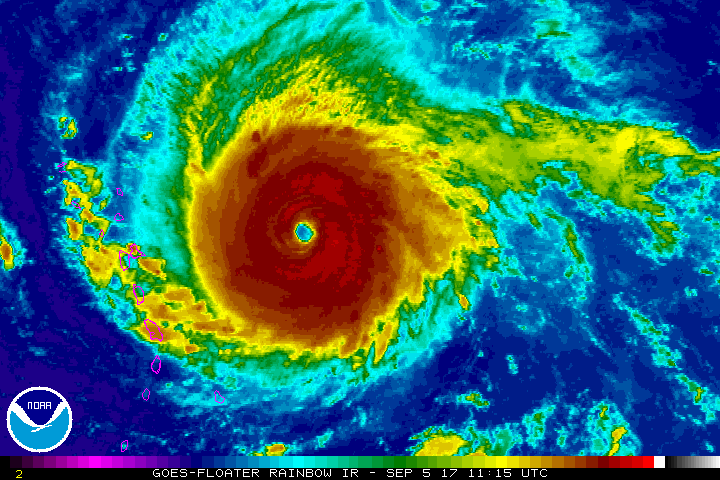 Floater Satellite Recording for Irma (2017)