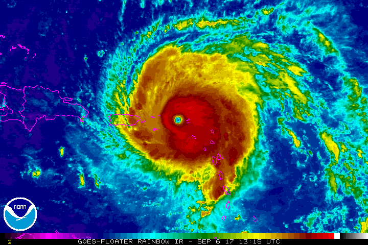 Floater Satellite Recording for Irma (2017)