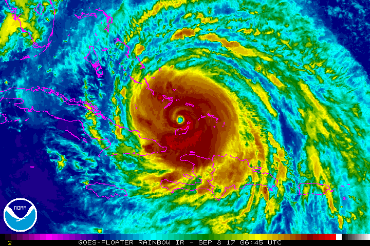 Floater Satellite Recording for Irma (2017)