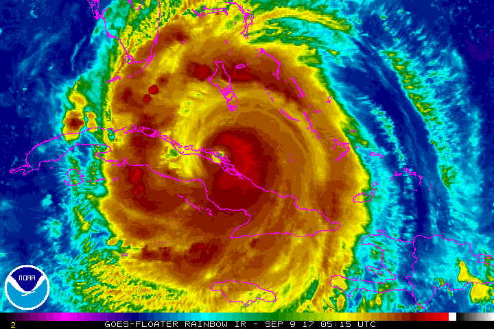 Floater Satellite Recording for Irma (2017)