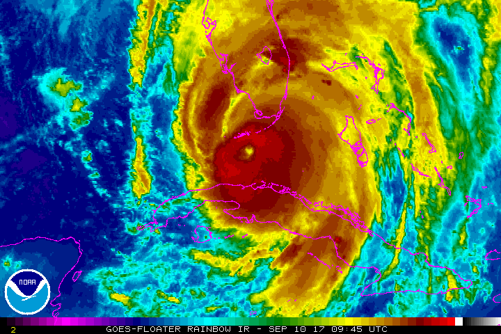 Floater Satellite Recording for Irma (2017)