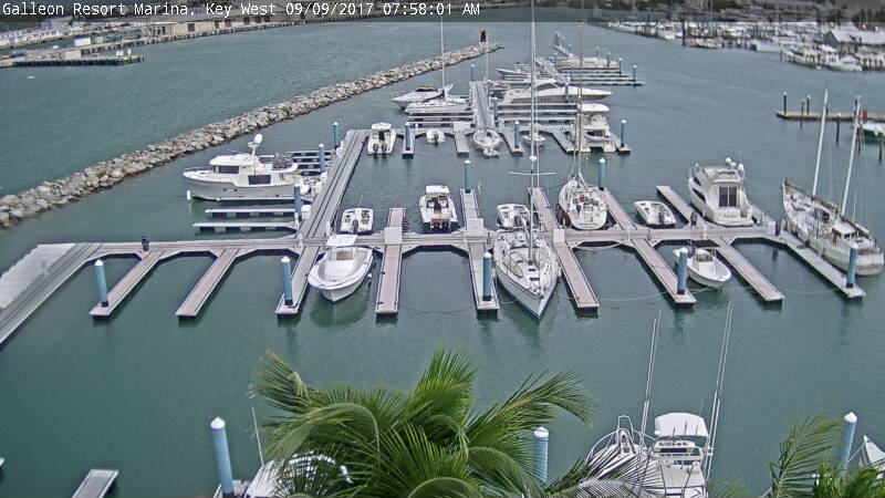 Galleon Marina in Key West  Irma (2017)