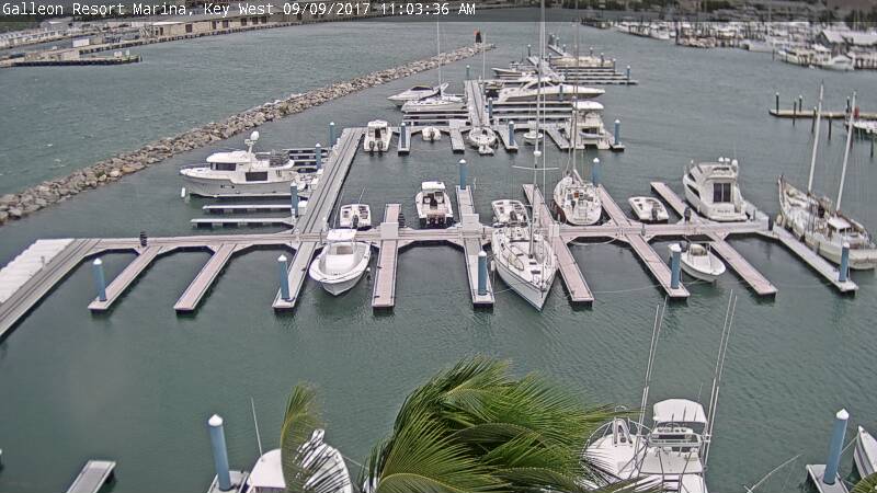 Galleon Marina in Key West  Irma (2017)
