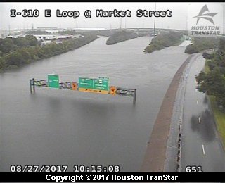 IH-610 East Loop at MARKET STREET (Harvey 2017)