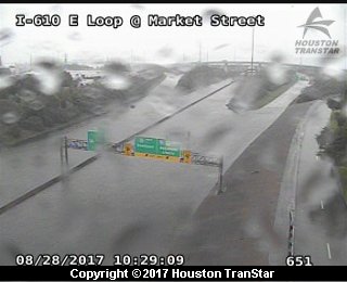 IH-610 East Loop at MARKET STREET (Harvey 2017)