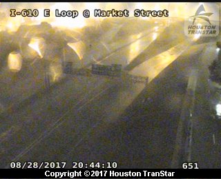 IH-610 East Loop at MARKET STREET (Harvey 2017)