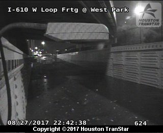 H-610 West Loop at Frontage Road at Westpark (Harvey 2017)