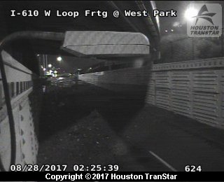 H-610 West Loop at Frontage Road at Westpark (Harvey 2017)