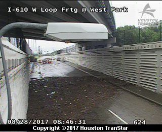 H-610 West Loop at Frontage Road at Westpark (Harvey 2017)