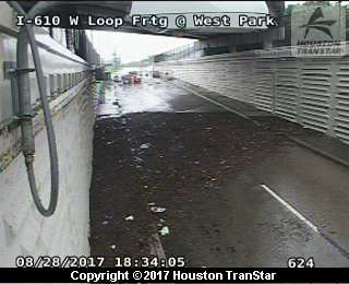 H-610 West Loop at Frontage Road at Westpark (Harvey 2017)