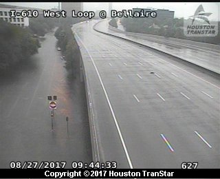IH-610 West Loop at BELLAIRE (Harvey 2017)
