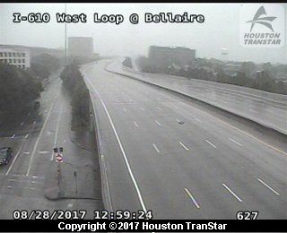IH-610 West Loop at BELLAIRE (Harvey 2017)