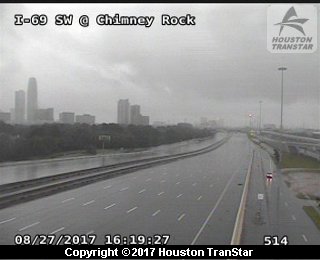 IH-69 Southwest at Chimney Rock (Harvey 2017)