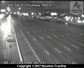 IH-69 Southwest at Chimney Rock (Harvey 2017)