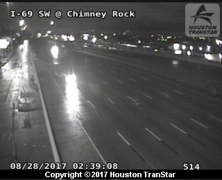 IH-69 Southwest at Chimney Rock (Harvey 2017)