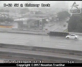 IH-69 Southwest at Chimney Rock (Harvey 2017)