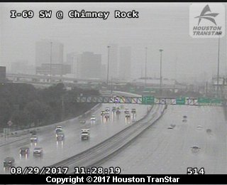 IH-69 Southwest at Chimney Rock (Harvey 2017)