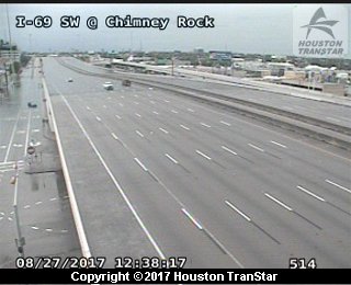 IH-45 Gulf at West Dallas (Harvey 2017)