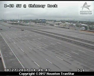 IH-45 Gulf at West Dallas (Harvey 2017)