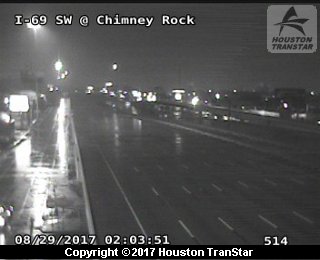 IH-45 Gulf at West Dallas (Harvey 2017)
