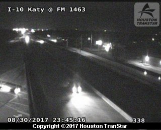 IH-10 Katy at FM 1463 (Harvey 2017)