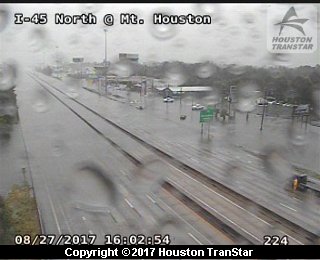 IH-45 North at Mt. Houston (Harvey 2017)
