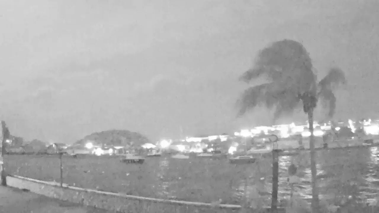 Port Gustavia Cam St. Barths Irma  (2017) Approach