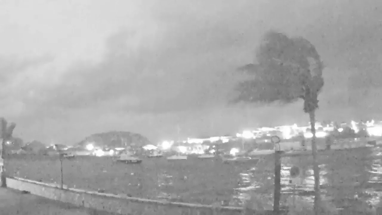 Port Gustavia Cam St. Barths Irma  (2017) Approach