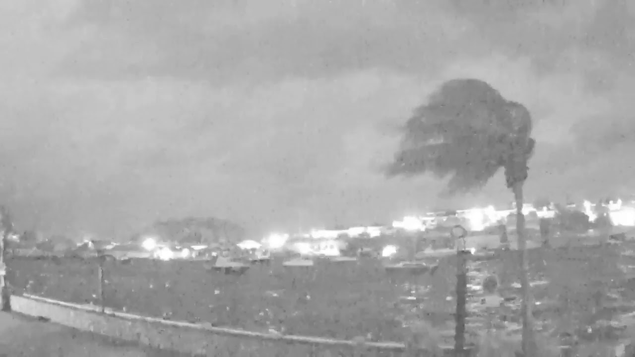 Port Gustavia Cam St. Barths Irma  (2017) Approach