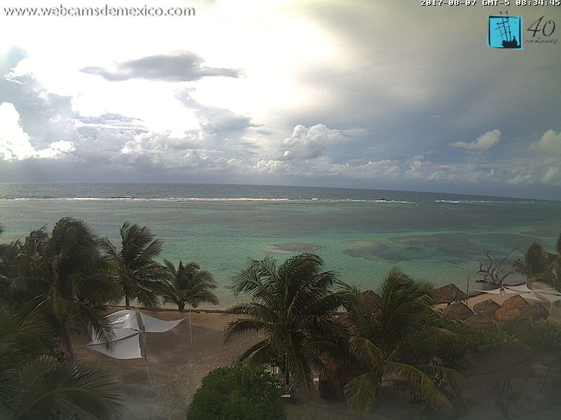 Mahahual / Costa Maya Webcam (Franklin 2017) Mahahual / Costa Maya Webcam (Franklin 2017)