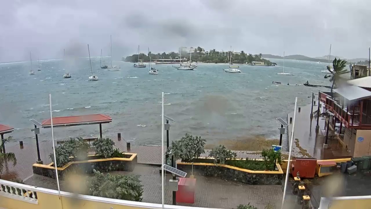 St. Croix Caravelle Hotel & Casino Cam of Irma (2017) Approach