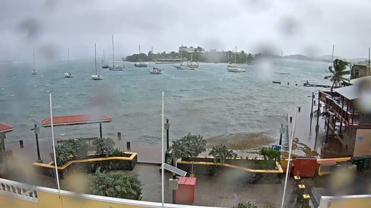 St. Croix Caravelle Hotel & Casino Cam of Irma (2017) Approach